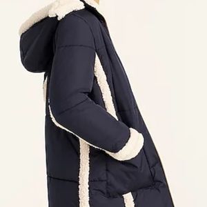 Jcrew snow day puffer with Prima Loft!